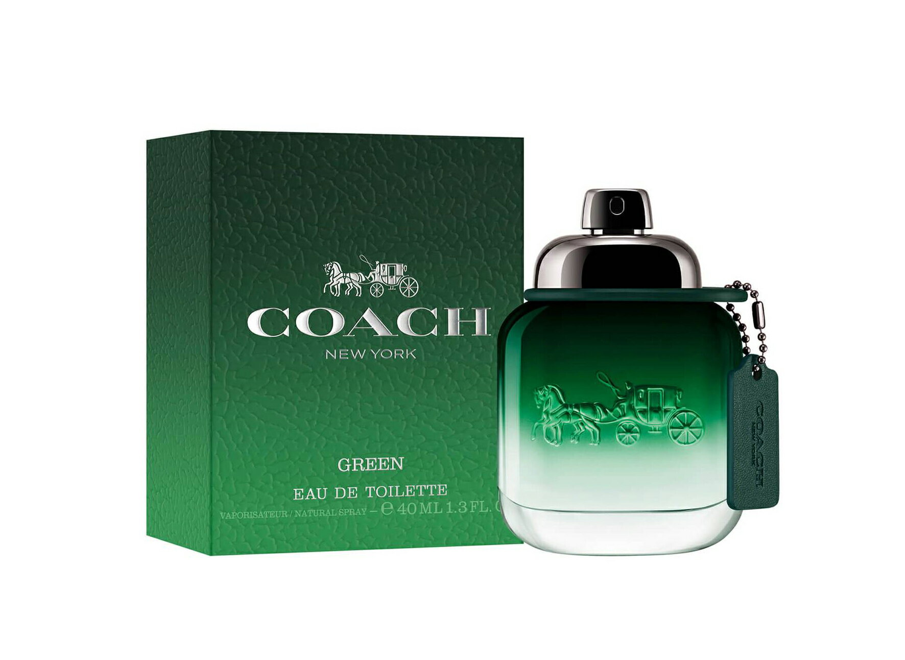 Coach Green 時尚都會男性淡香水40ml 優惠價:990元｜岡山戀香水