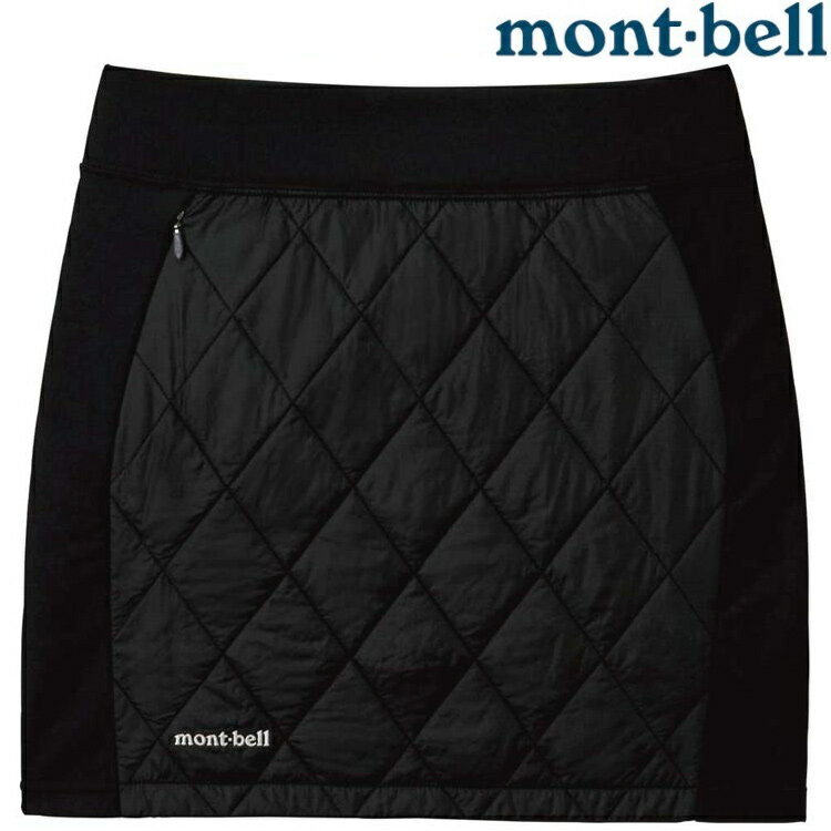 Mont-Bell Thermawrap Trail Skirt 女款 保暖登山裙 1105615 BK 黑