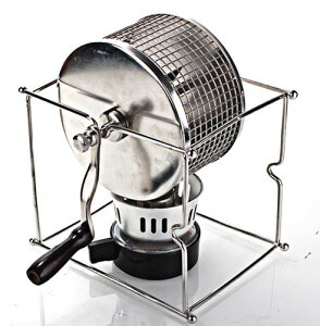 手搖家用烘豆機咖啡豆烘焙機小型不銹鋼滾輪烤豆機