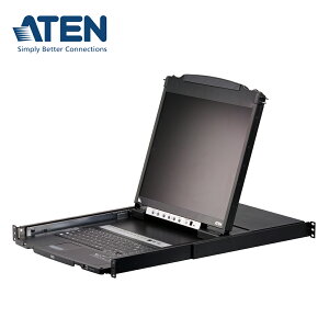 【預購】ATEN CL5808N 8埠PS/2-USB VGA雙滑軌LCD KVM多電腦切換器