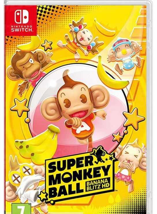 任天堂 Switch NS 超級猴子球 香蕉閃電戰 HD 英日中版