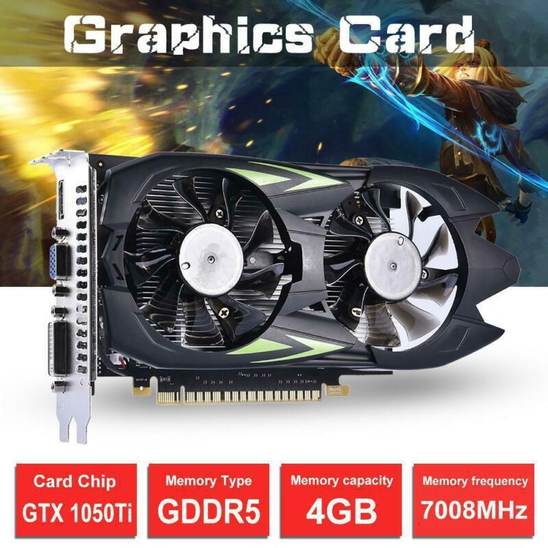4G DDR5臺式機顯卡 電腦獨立高畫質遊戲外貿批發GTX1050Ti顯示卡【宜家良品百貨】
