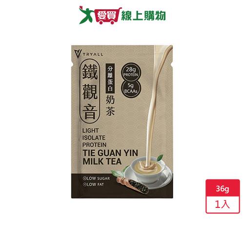 Tryall分離蛋白鐵觀音奶茶36G【愛買】