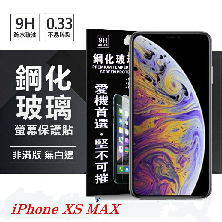 99免運 現貨 螢幕保護貼 Apple iPhone Xs Max 6.5吋 超強防爆鋼化玻璃保護貼 (非滿版)【愛瘋潮】【APP下單最高22%回饋】
