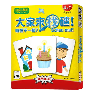 大家來找碴 Schau Mal 繁體中文版 高雄龐奇桌遊 正版桌遊專賣 新天鵝堡