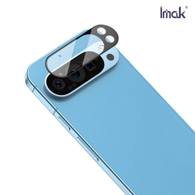 Imak 艾美克 Google Pixel 9 Pro XL 鏡頭玻璃貼(一體式)(曜黑版) 奈米吸附 鏡頭貼 鏡頭保護貼 鏡頭膜
