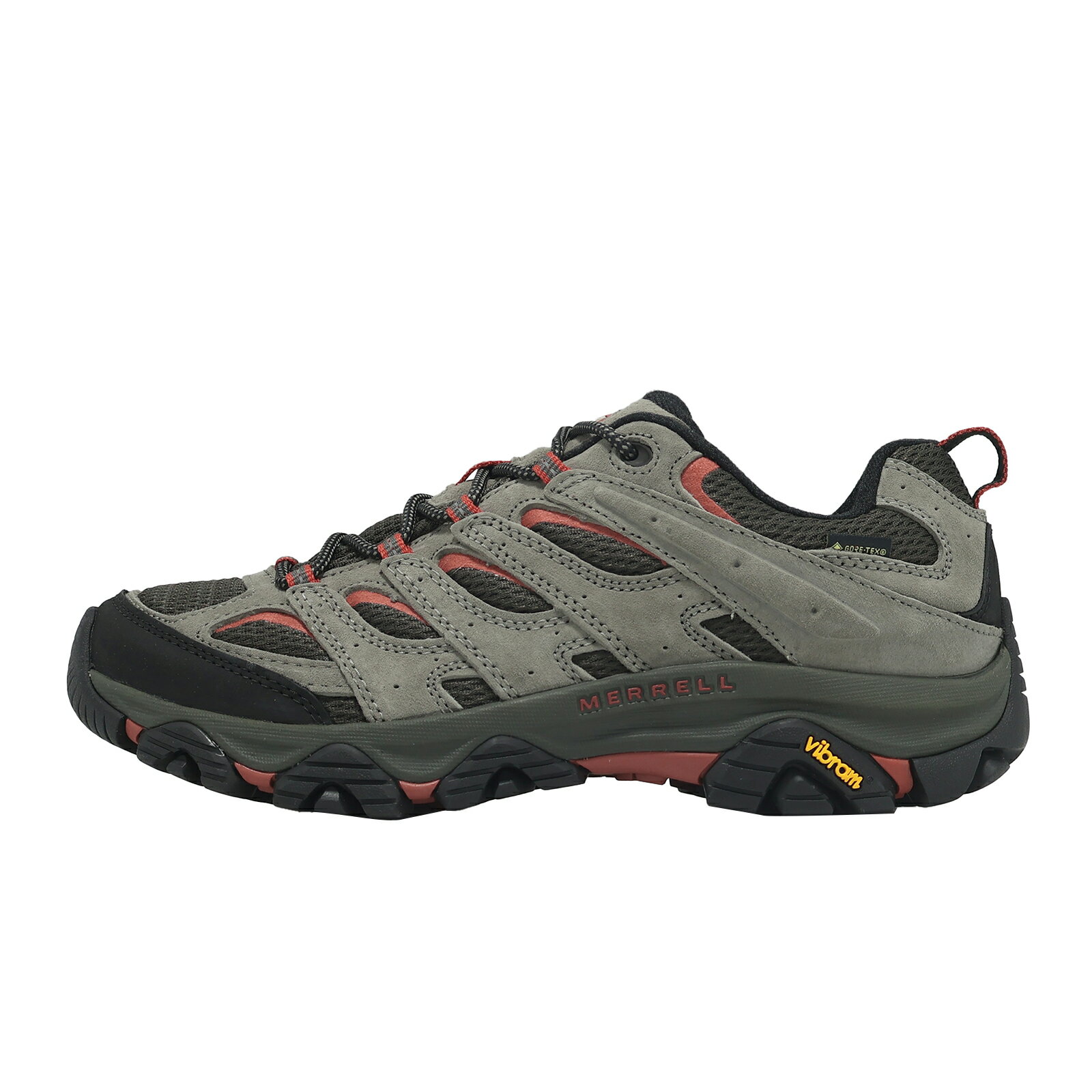 Merrell 登山鞋 Moab 3 GTX 男鞋 灰 防水 戶外 越野 黃金大底 ML00005398
