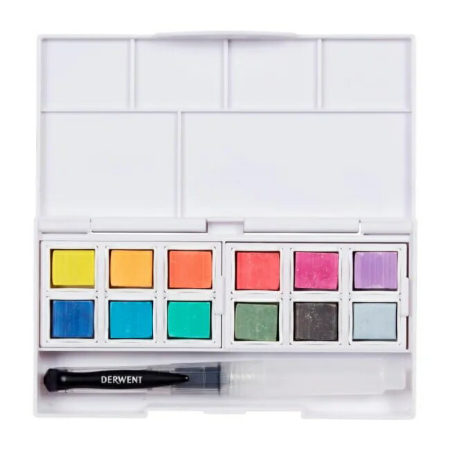 【DERWENT 德爾文】 DW2306247 粉彩色塊隨身組【領券滿額再折千12/31止】 1