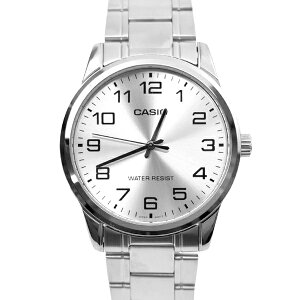 CASIO手錶 基本款銀色數字鋼錶【NECE2】
