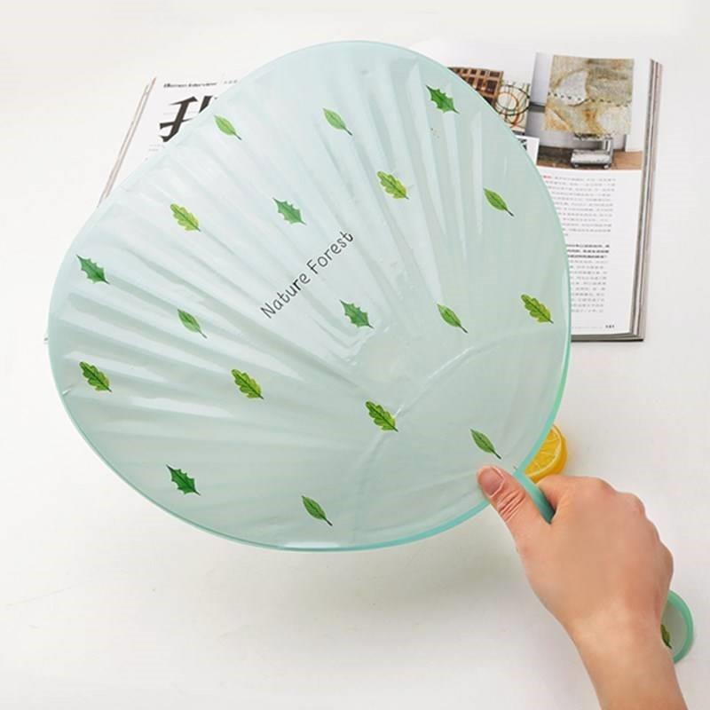 夏季卡通扇子圓形大號手拿扇撲扇清涼扇手搖扇子