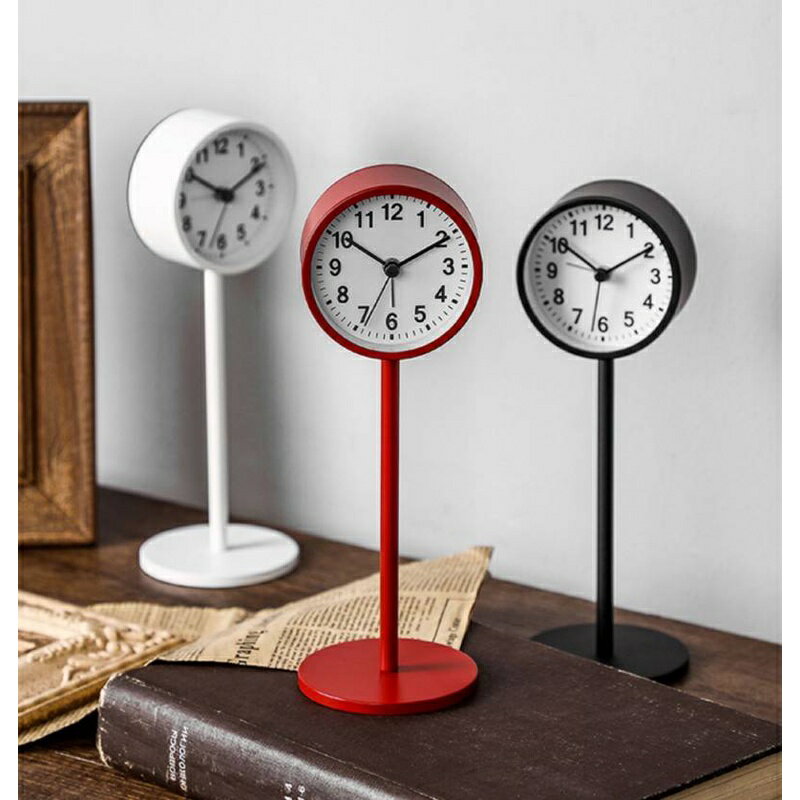 復古造型立鐘 莫蘭迪鐘 桌面立鐘 簡約檯鐘 ins風立鍾 英式時鐘 桌上擺設時鐘 鬧鐘 時鐘 鐘