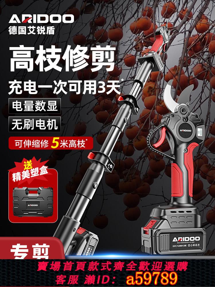 【臺灣公司 可打統編】電動修枝剪刀充電式園林果樹修枝剪剪樹枝鋰電樹枝專用剪剪枝神器