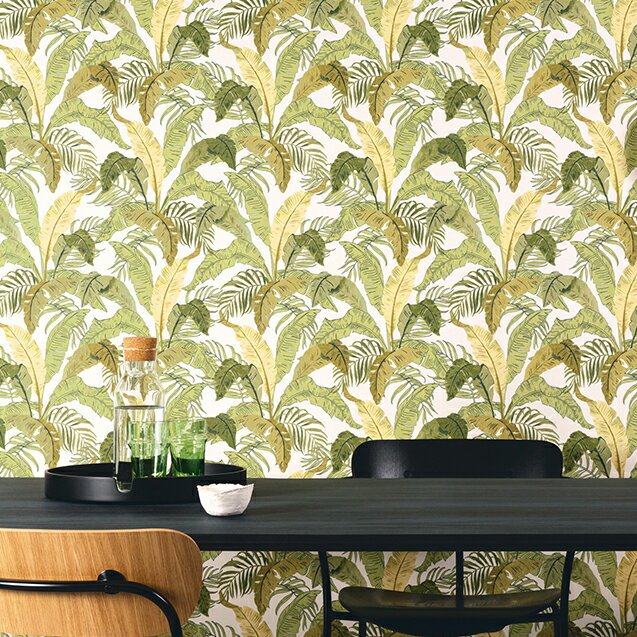 K136 Botanic 比利時zoom進口壁紙 6色 自然植物優雅葉子 Deco Inn設計傢飾直營店 樂天市場rakuten