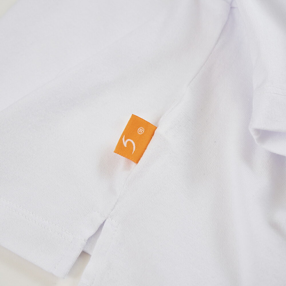 女裝 寬版動物窺腳繡花短袖T恤-白色 (571015) 【5th STREET】【APP下單享4%回饋】 5