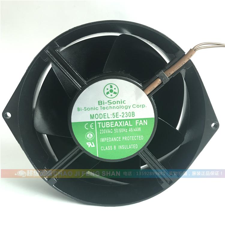 全新原裝Bi-sonic軸流風機5E-230B耐高溫AC220V UPS電源散熱風扇