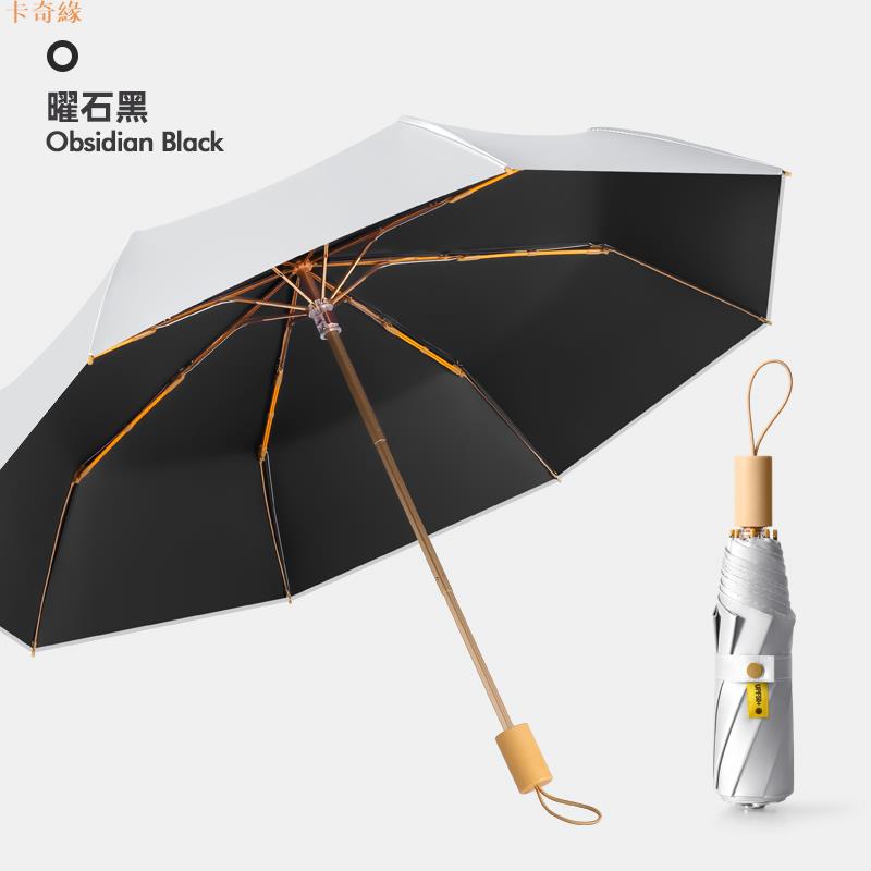 16骨鈦銀太陽傘超強雨傘女晴雨兩用遮陽高顏值