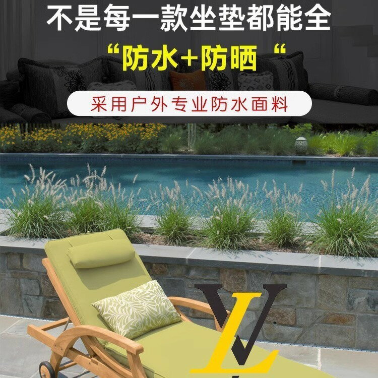 沙發墊 墊子 免運/開票 戶外防水布料坐墊飄窗墊藤椅傢俱陽臺卡座高日曬原液腈綸滌綸面料 快速出貨
