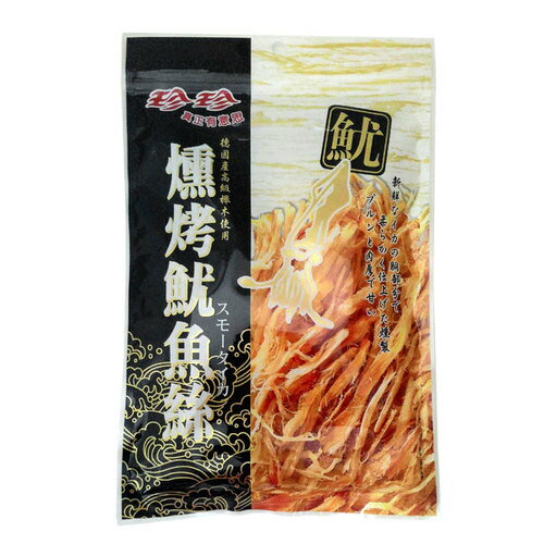 珍珍 燻烤魷魚絲 75g【康鄰超市】