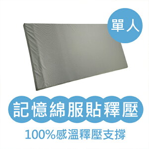 La Elite 台灣製備長炭吸濕排汗單人高密度記憶綿床墊-5cm【愛買】