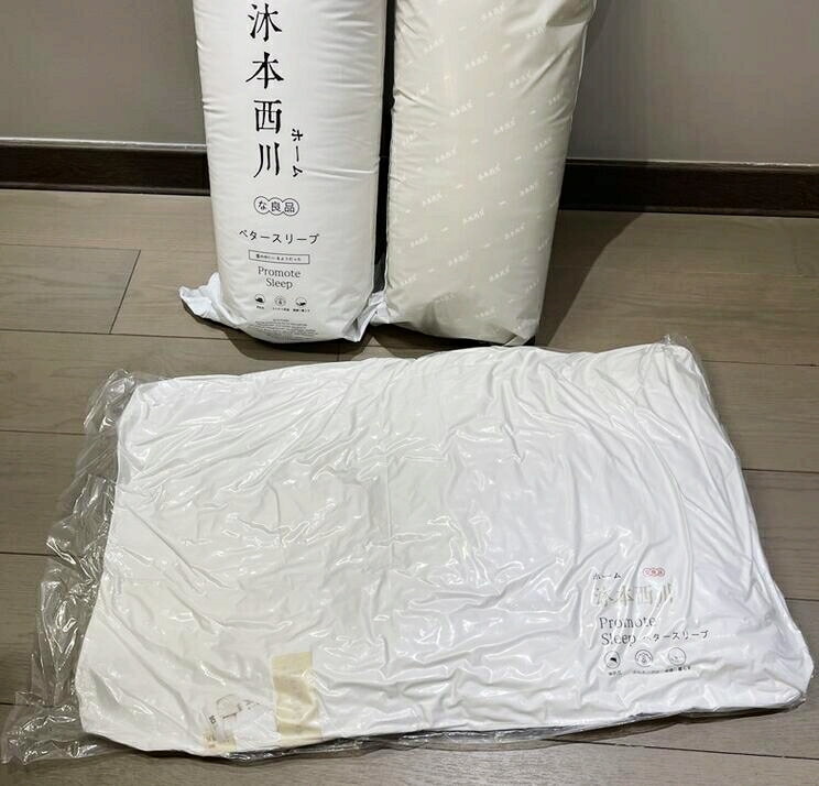 日本代購 沐本西川100%羽絲純棉枕 枕頭 (大人款) CICIGO 預購 3