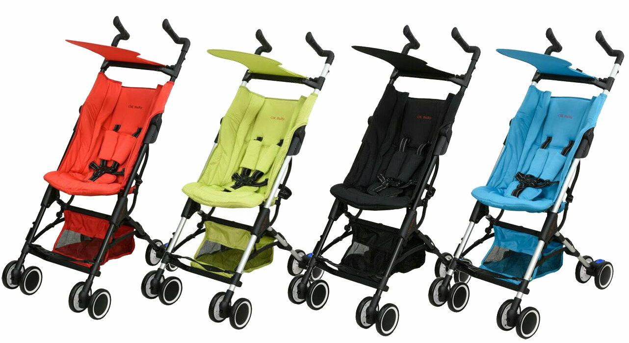 OK baby嬰幼兒折疊登機秒收口袋手推車