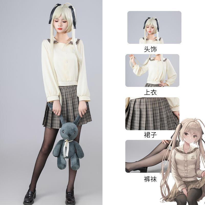 新品優惠！！！春日野穹cos服緣之空穹妹校服制服水手服cosplay服裝女二次元