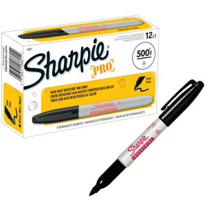 美國 SHARPIE 13601 黑色 Industrial Fine萬用筆 工業用 麥克筆 粗字 1mm 耐高低溫