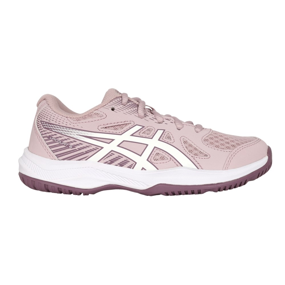 ASICS UPCOURT 6 GS 女大童排羽球鞋(免運 排球 羽球 亞瑟士「1074A045-700」≡排汗專家≡