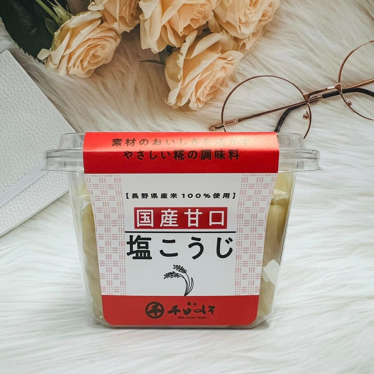 日本味噌 MISO 系列~青木 國產甘口鹽麴300g