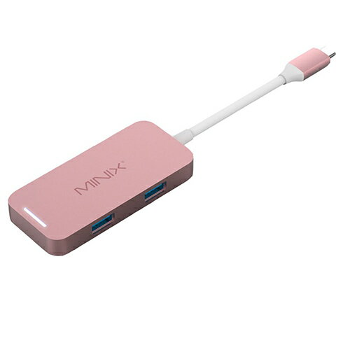 <br/><br/>  【美國代購】MINIX NEO C Mini， USB-C 多功能集線器 with HDMI - Pink (適用 MacBook and MacBook Pro)<br/><br/>