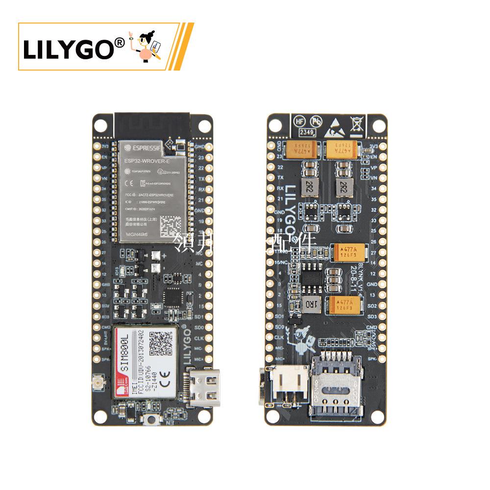TTGO T-Call V1.4ESP32WIFI無線藍芽模組FPC天線SIM卡SIM800L模組[領邦五金配件]