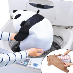 日本熱銷 daiya-idea/熊熊造型洗衣袋 旅行收納袋 一入/295680。2色。(3070)日本必買代購/日本樂天