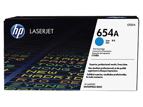 HP 原廠碳粉匣 藍色 CF331A (654A) 適用: M651dn