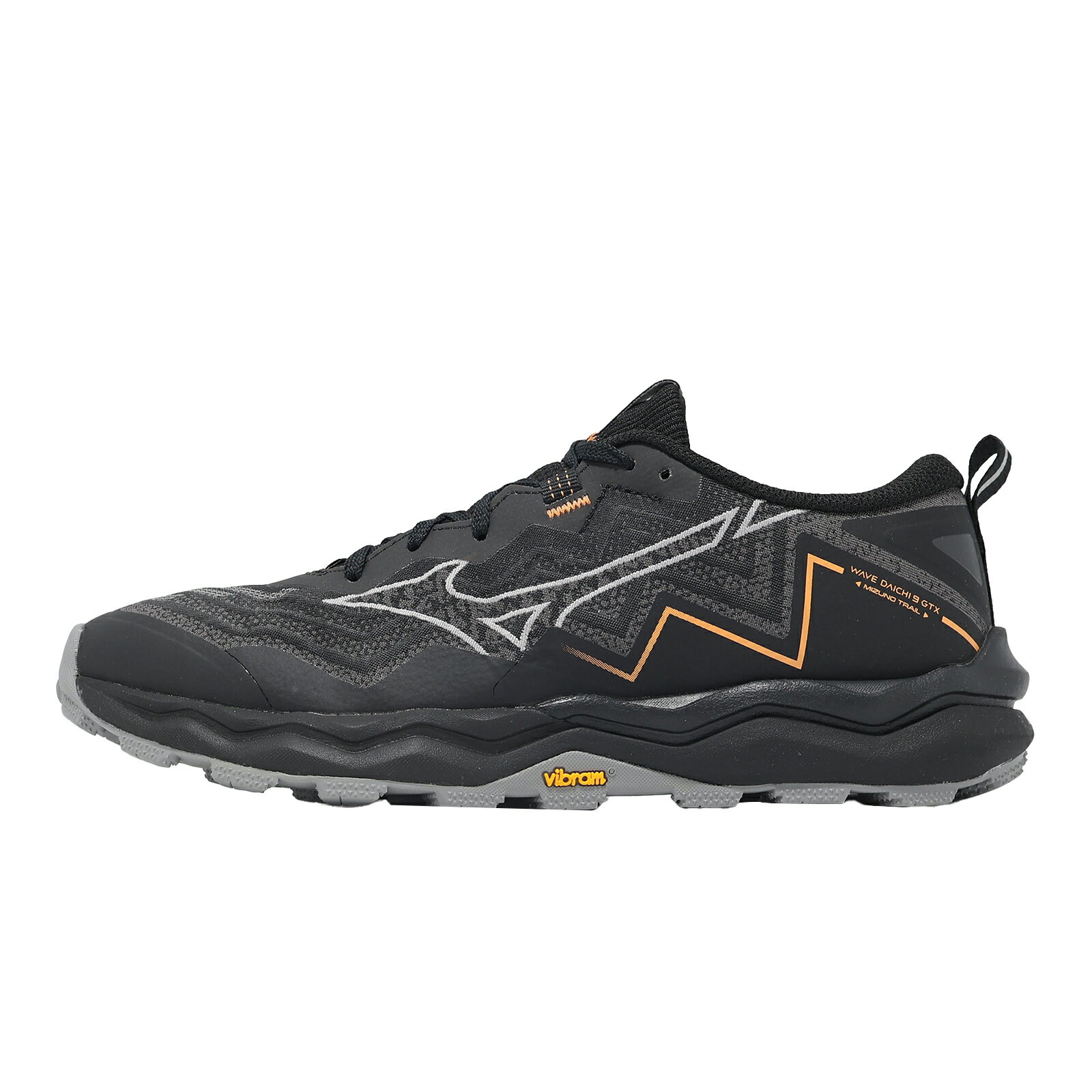 Mizuno 美津濃 防水野跑鞋 Wave Daichi 9 GTX 女鞋 黑 黃金大底 J1GK2556-32