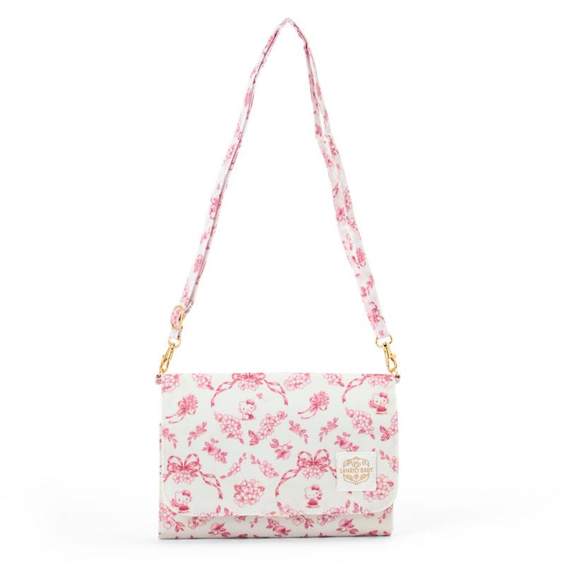 【震撼精品百貨】Hello Kitty_凱蒂貓~日本SANRIO三麗鷗 KITTY單肩斜背包 媽媽包-蝴蝶結*83977