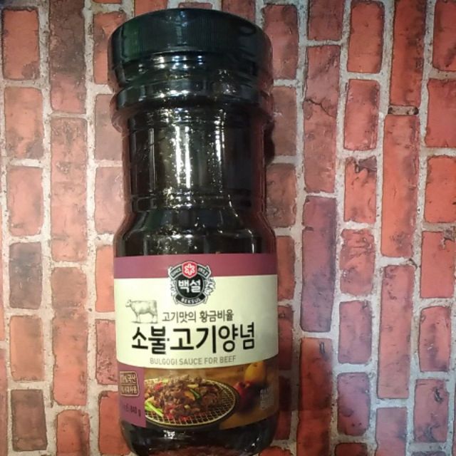 【首爾先生mrseoul】韓國cj烤肉醬原味水梨烤肉醬840g