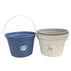 詰朵斯 小小水桶 Φ21*14cm 顏色隨機 台灣製造 可堆疊收納不佔空間 水桶 手提水桶 提桶 提水桶