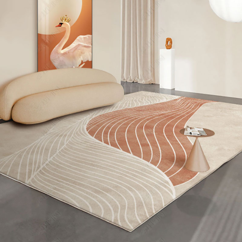 現代簡約少女客廳地毯臥室防滑滿鋪地墊ins風床邊家用茶幾毯