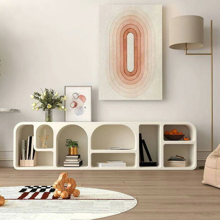 奶油ins風電視櫃