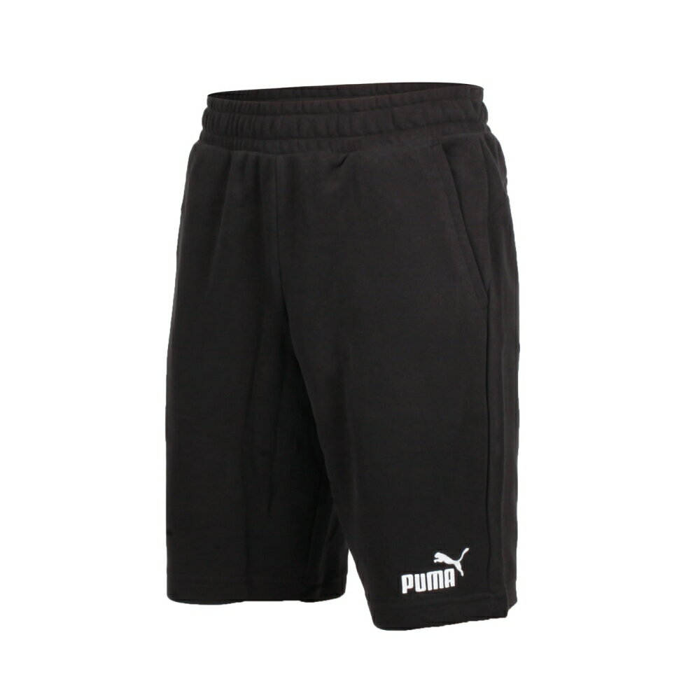 PUMA 男基本系列Ess+刺繡10吋短褲(五分褲 休閒 歐規 針織「67517401」≡排汗專家≡