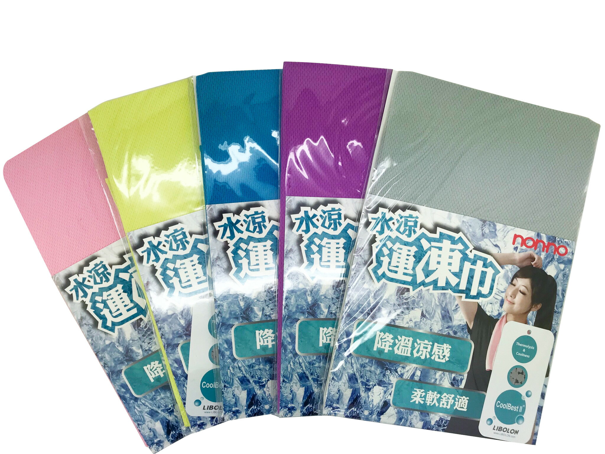 騎跑泳者-降溫巾 運動涼感巾，柔軟舒適，路跑必備，酷涼冰爽.降溫消暑