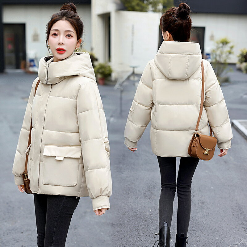 棉襖女短款冬季韓系穿搭新款學生棉服面包服寬鬆羽絨棉衣外套加厚 全館免運