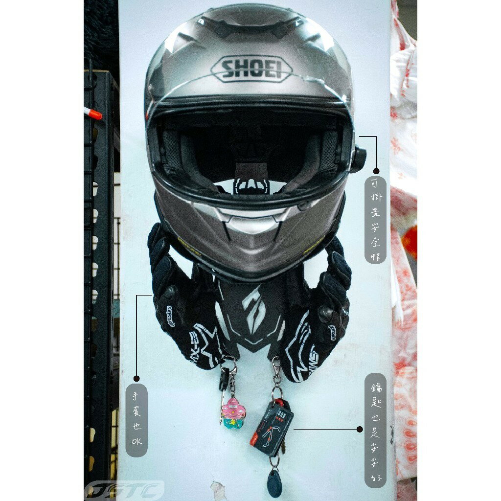 【大推👍】 JSTC - 硬派合金多工能安全帽架|【APP下單6% 】 5