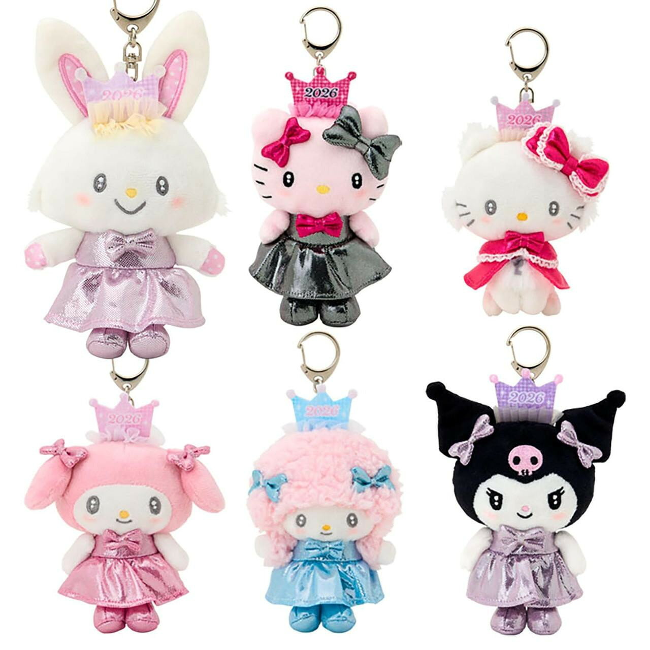 【震撼精品百貨】Hello Kitty 凱蒂貓~日本三麗鷗SANRIO MX三麗鷗造型玩偶吊飾A-禮服風(可挑款)*60252