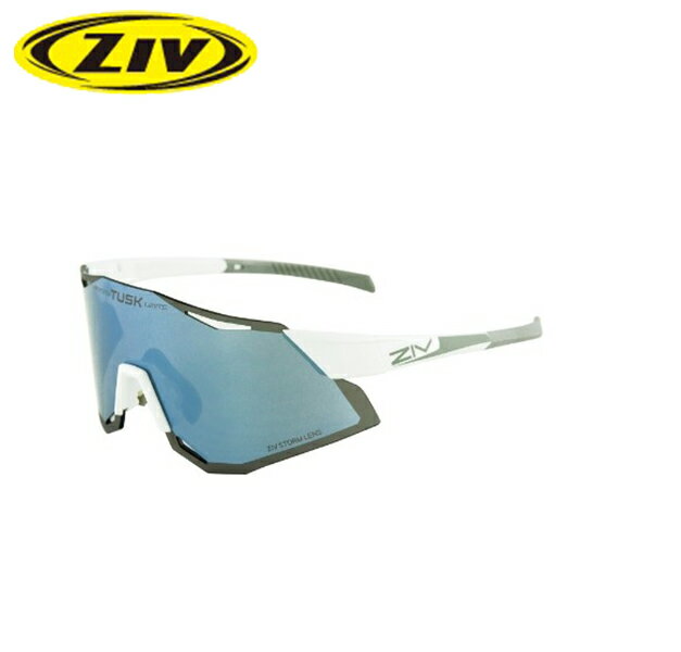 《台南悠活運動家》ZIV-186 TUSK 霧白框 + 抗UV400、防霧 戶外 登山 自行車 太陽眼鏡 運動眼鏡