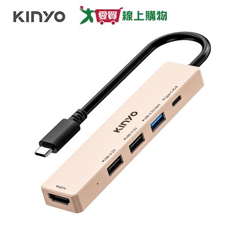 KINYO 五合一多功能擴充座 KCR-525【愛買】