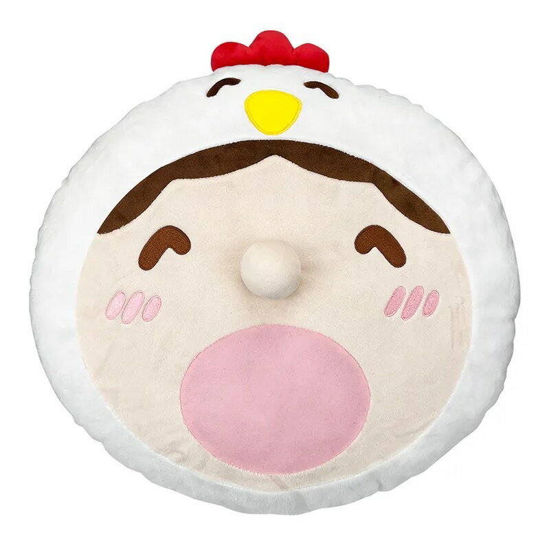 【震撼精品百貨】大寶/大口仔 Minna No Tabo~日本SANRIO三麗鷗 抱枕 靠墊-吊帶褲*71988