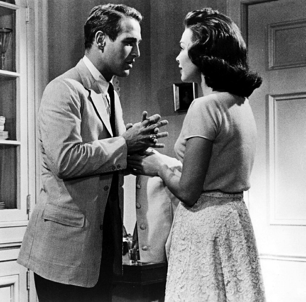 Posterazzi: Film still featuring Paul Newman and Barbara Rush in The ...