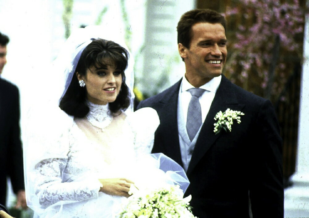Arnold Schwarzenegger and Maria Shrivers wedding Photo Print (10 x 8 ...
