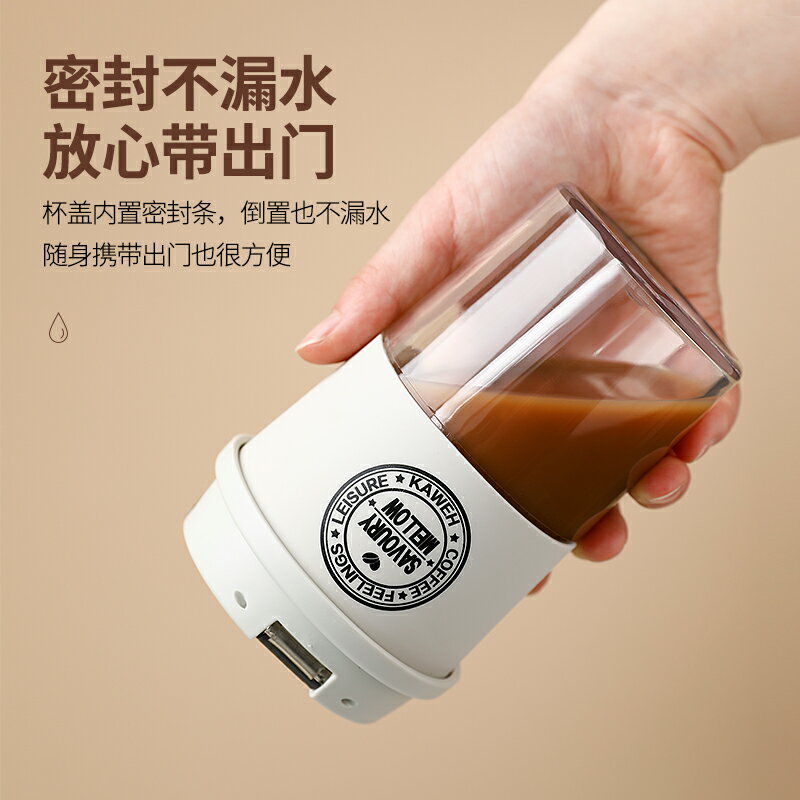 北歐咖啡杯ins隨行杯高顏值簡約便攜奶茶杯大容量家用精緻手杯